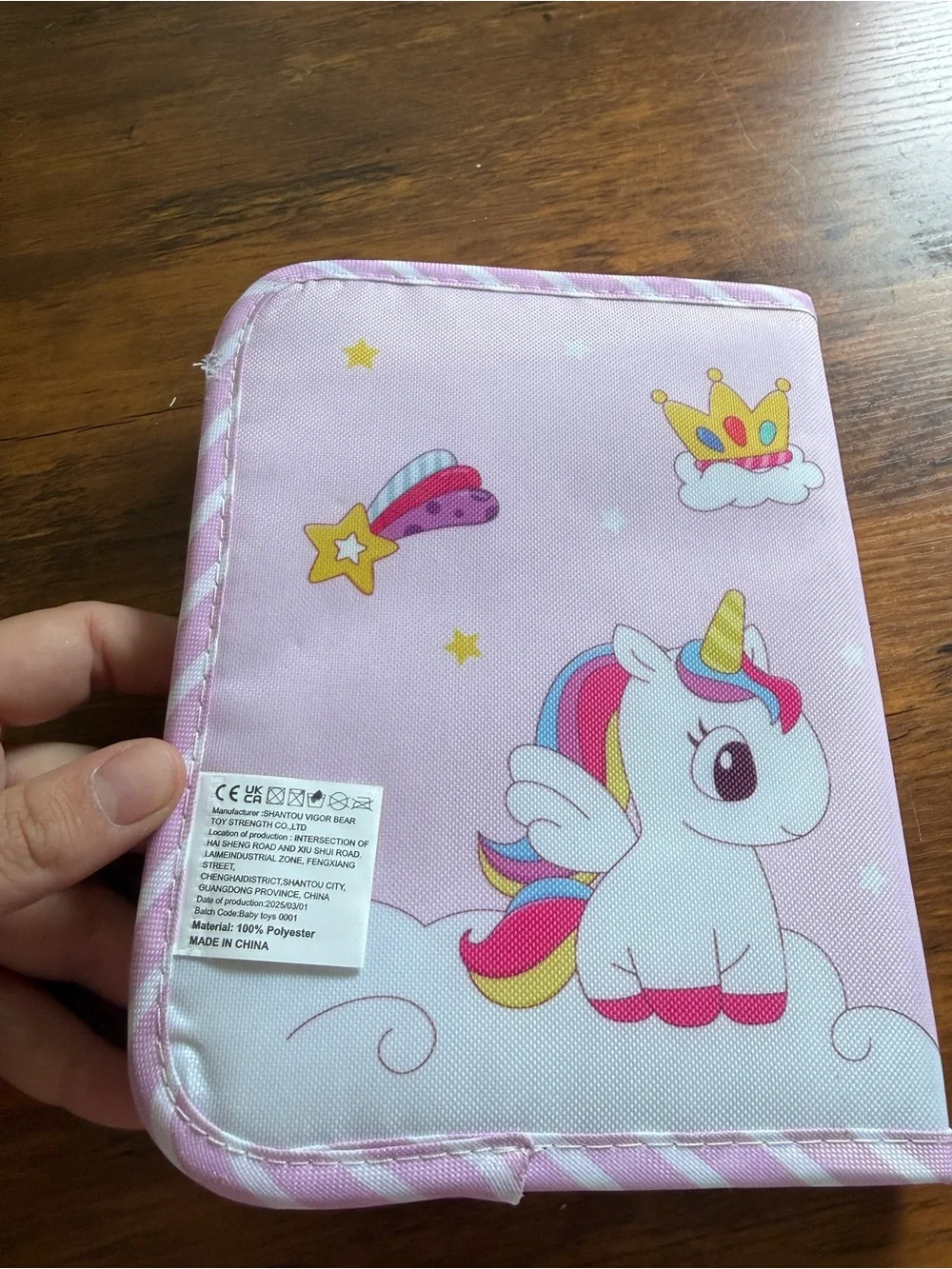 My First Photo Book - Pink Unicorn Kids Photo Album